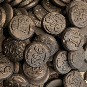 K&H Muntendrop (Liquorice Coins) (Dutch Licorice) 100g